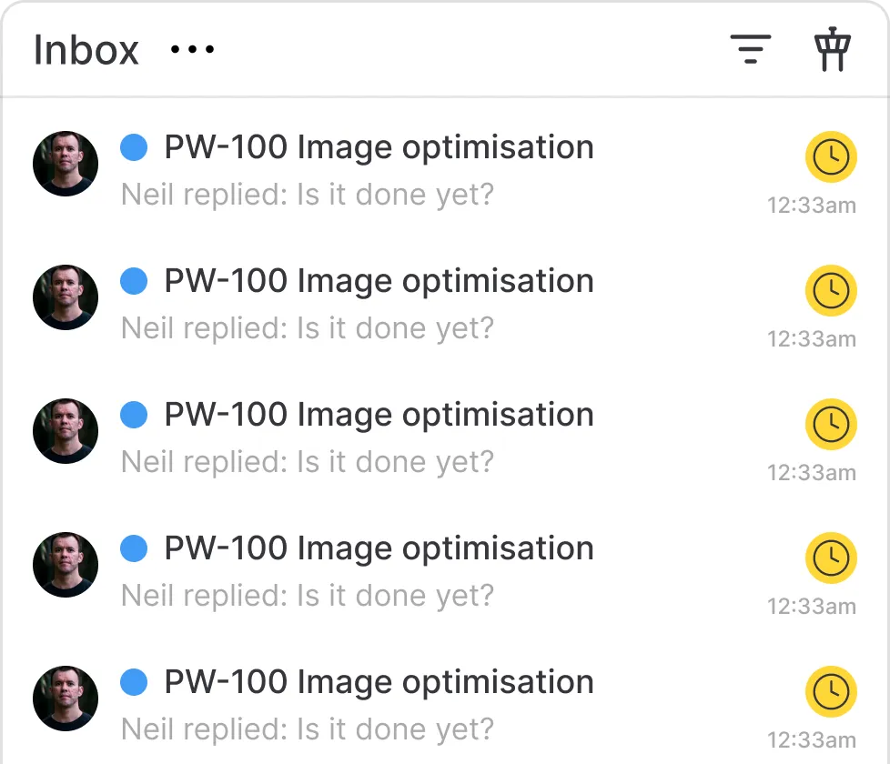 Lead and campaign notifications